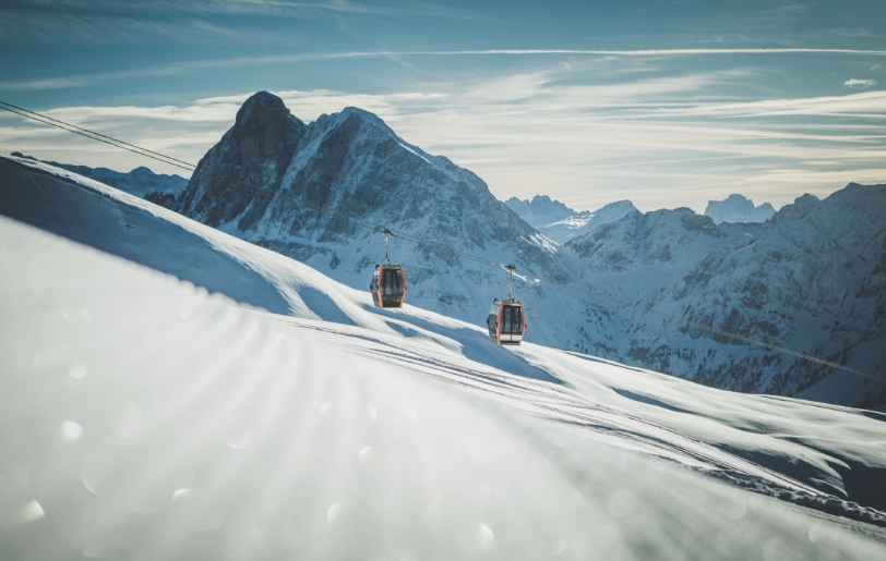 Winter auf der Plose  Südtirol  Dolomiten